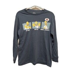 20th Television Matt‎ Groening THE SIMPSONS Men’s S Homer's Donuts t-shirt tee